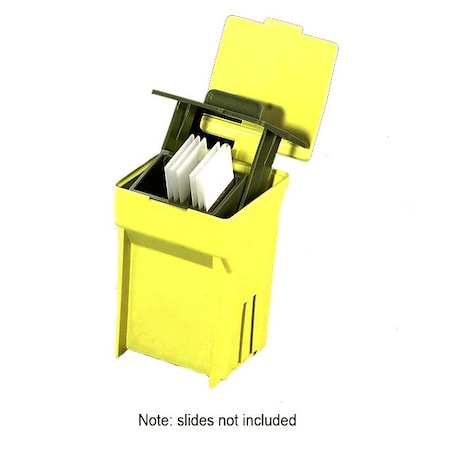 Simport Scientific Easy Dip Jar and Rack System, Yellow, 12/pk, 12PK 247835Y-SET
